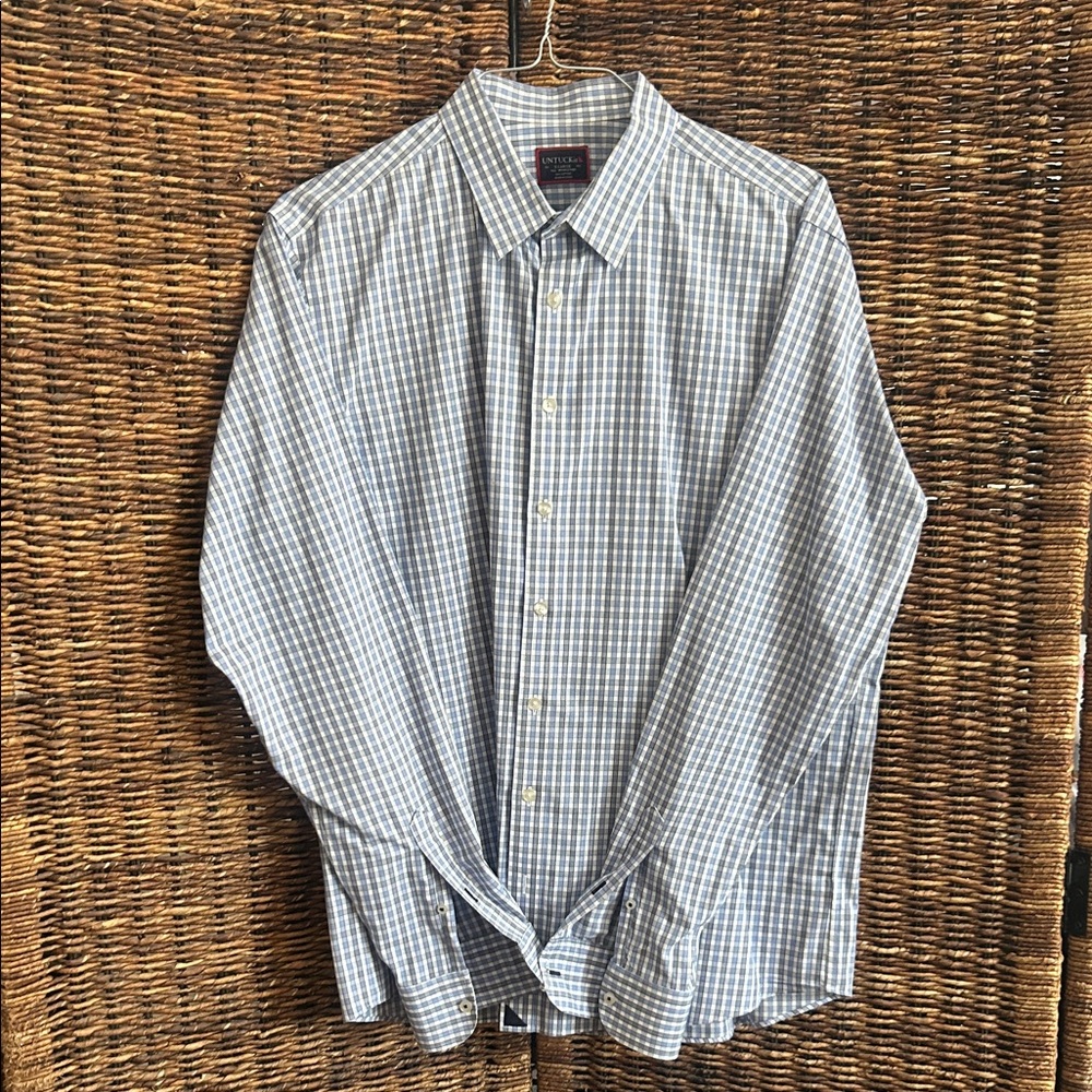 UNTUCKit Men's Button-Down Shirt, size XL